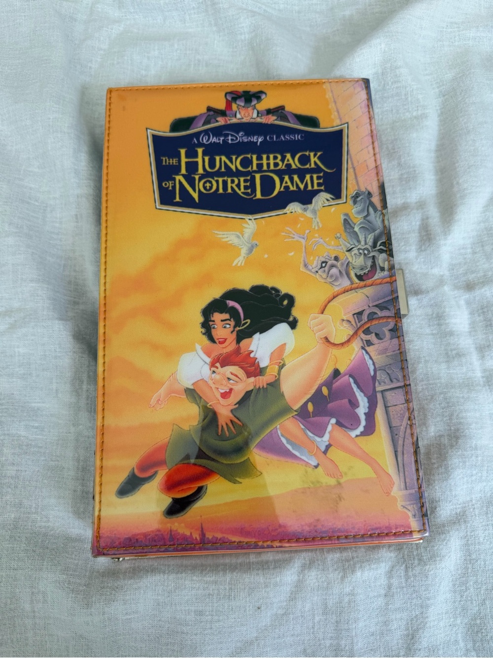 Disney VHS style Hunchback of Notre Dame Clutch
